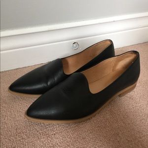 Frank & Oak Marina Leather Loafer in Black